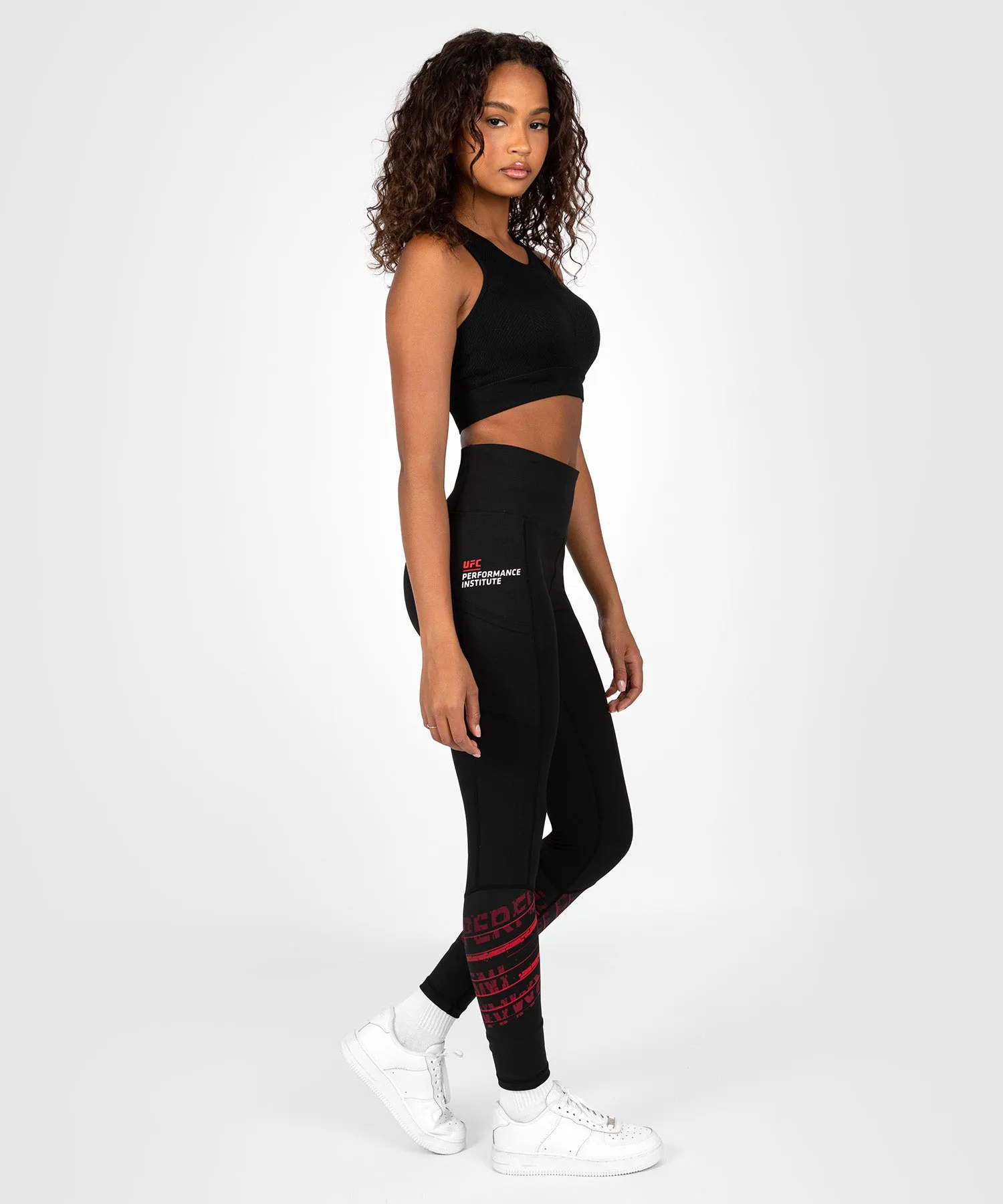 UFC Performance Institute 2.0 Women’s Performance Tight - Black/Red