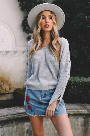 Valentina Knit Grey