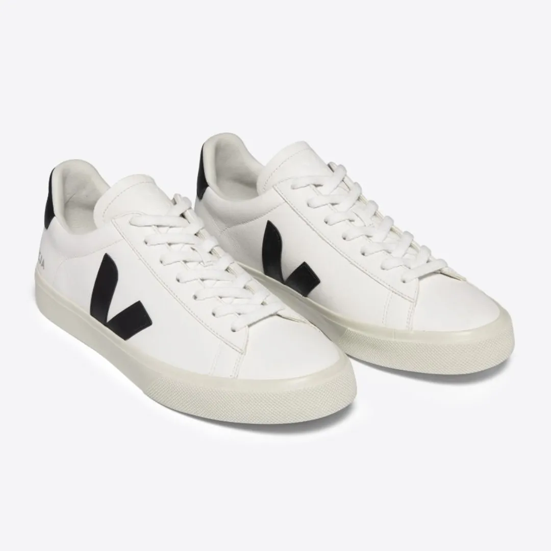 Veja Campo Leather Sneaker - White Black