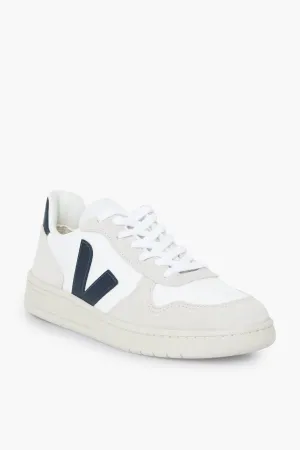 White Nautico V-10 Sneakers