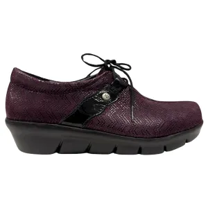 Wolky Muse Purple Venus Leather Shoe (Women's)