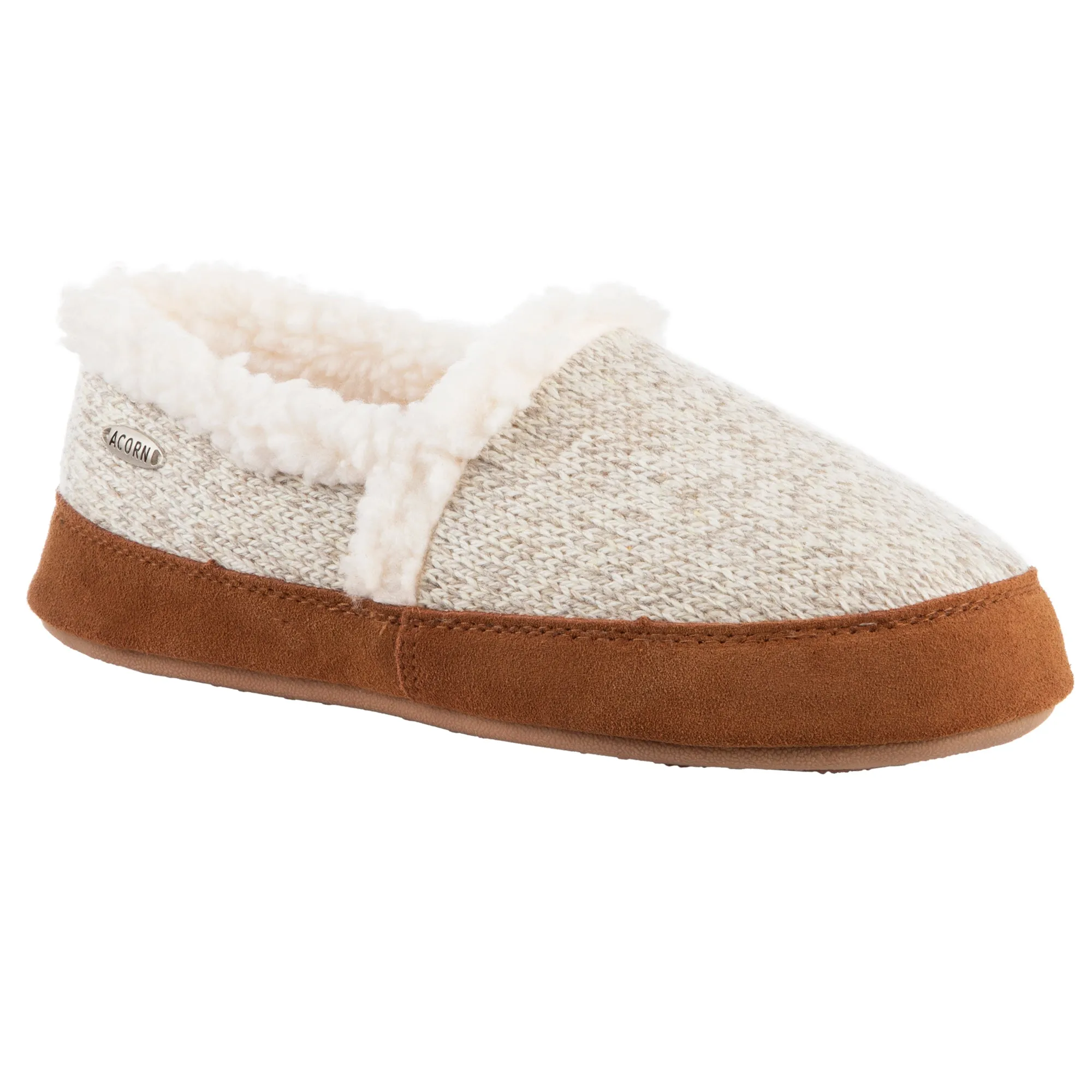 Women's Acorn® Moc Ragg Slippers with Cloud Cushion® Comfort