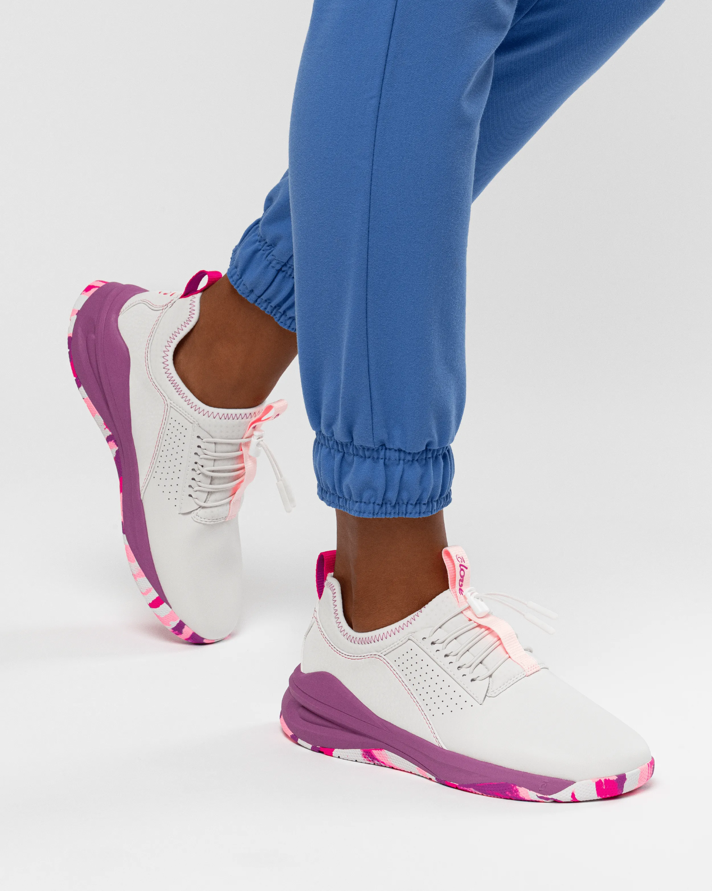 Women's Classic - White / Violet Pop