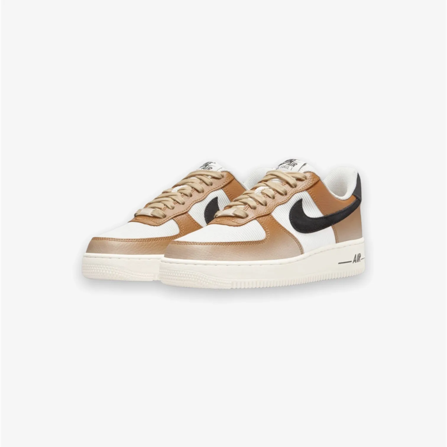 Women's Nike Air Force 1 '07 Ale Brown Black Sail Sanddrift DO6682-200