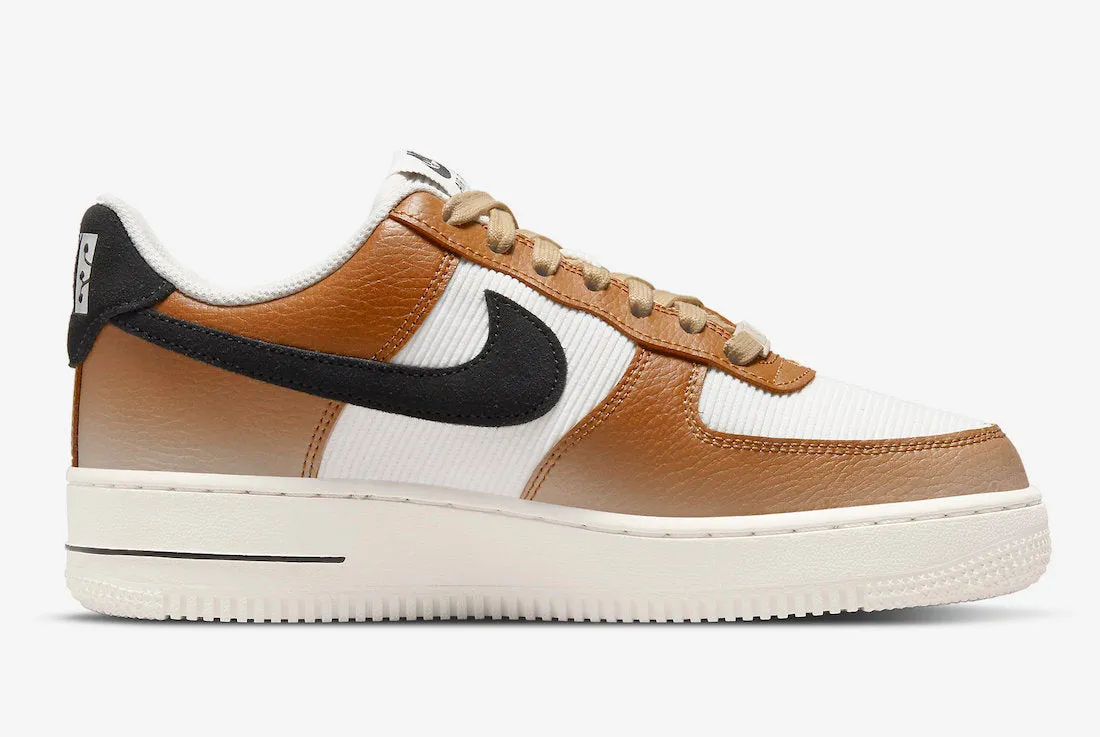 Women's Nike Air Force 1 '07 Ale Brown Black Sail Sanddrift DO6682-200