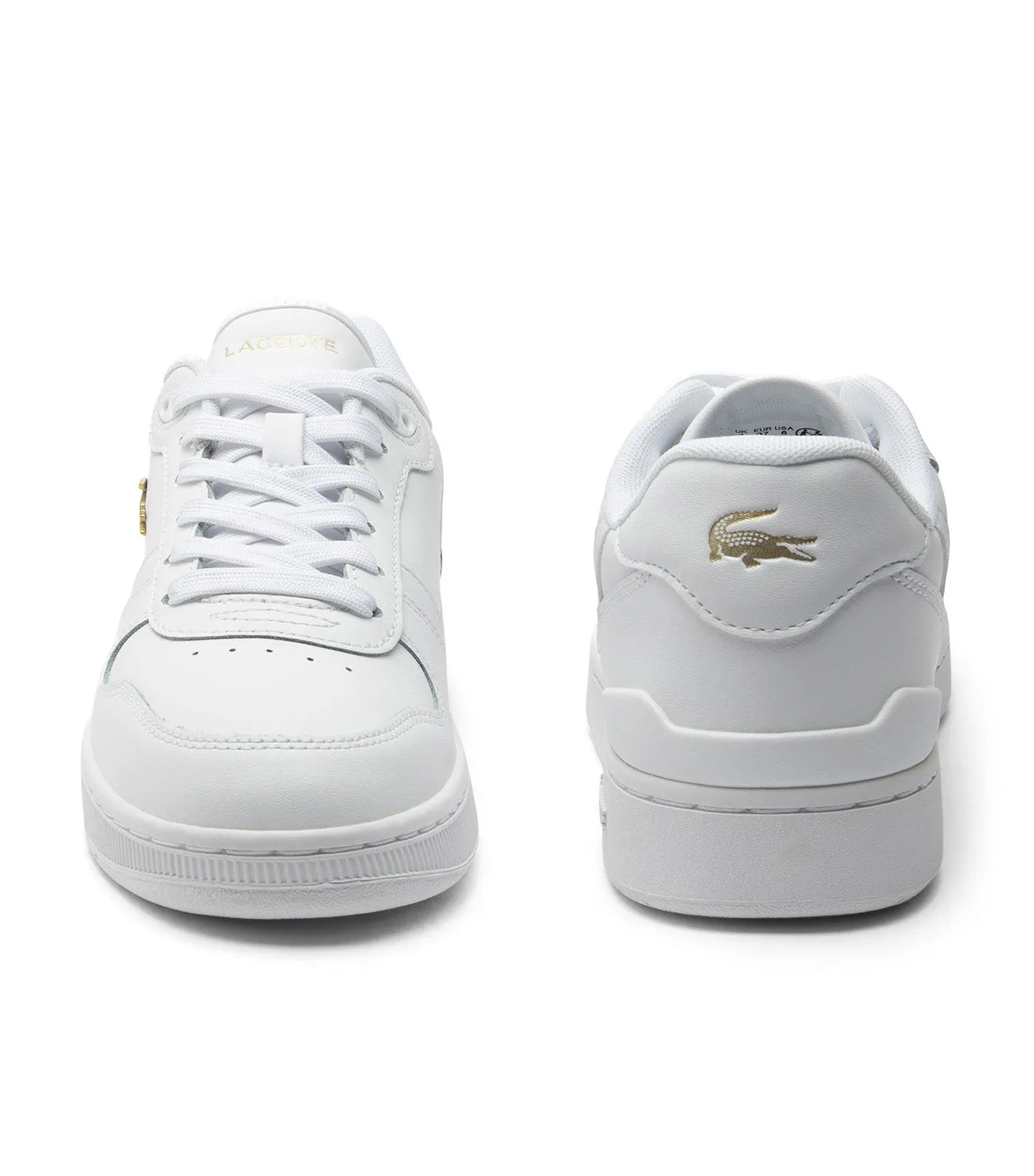 Women's T-Clip Set Trainers White/Gold