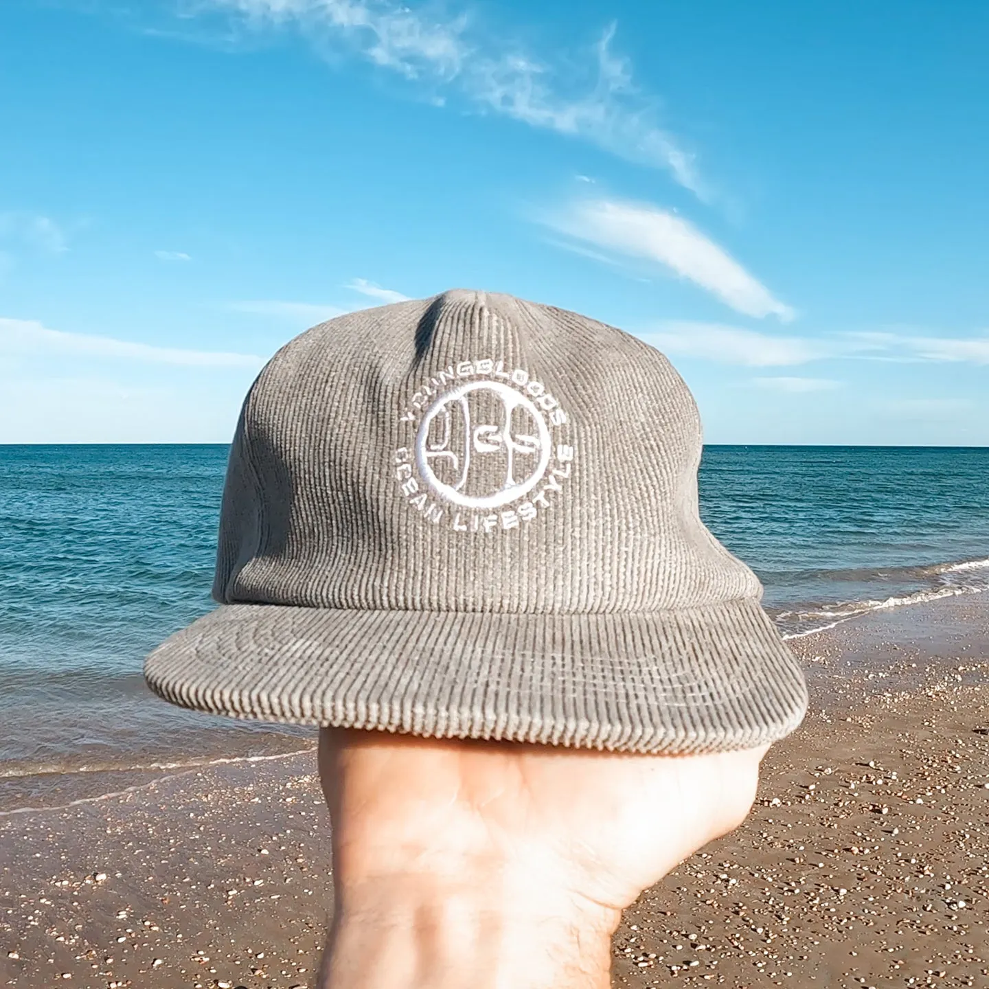 YBS Ocean Lifestyle Snapback Grey