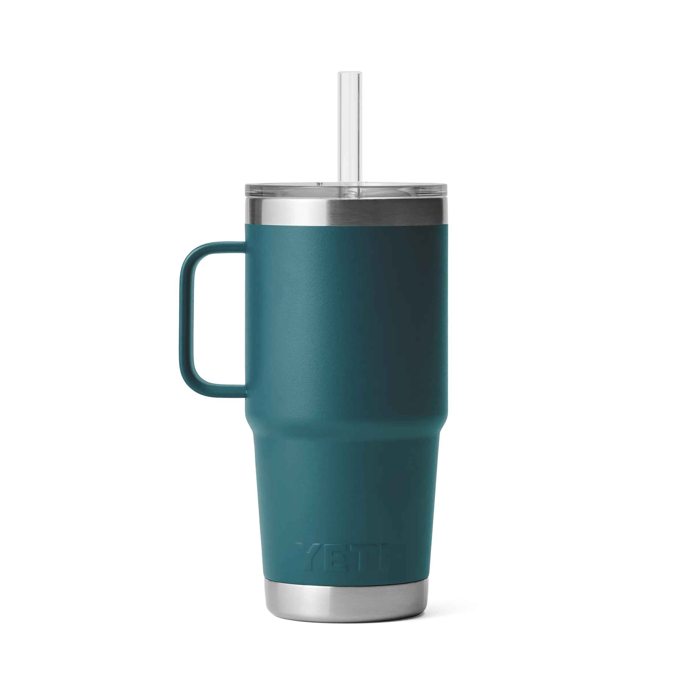 Yeti Rambler 25oz Mug With Straw Lid - Agave Teal