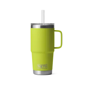 Yeti Rambler 25oz Mug With Straw Lid - Chartreuse