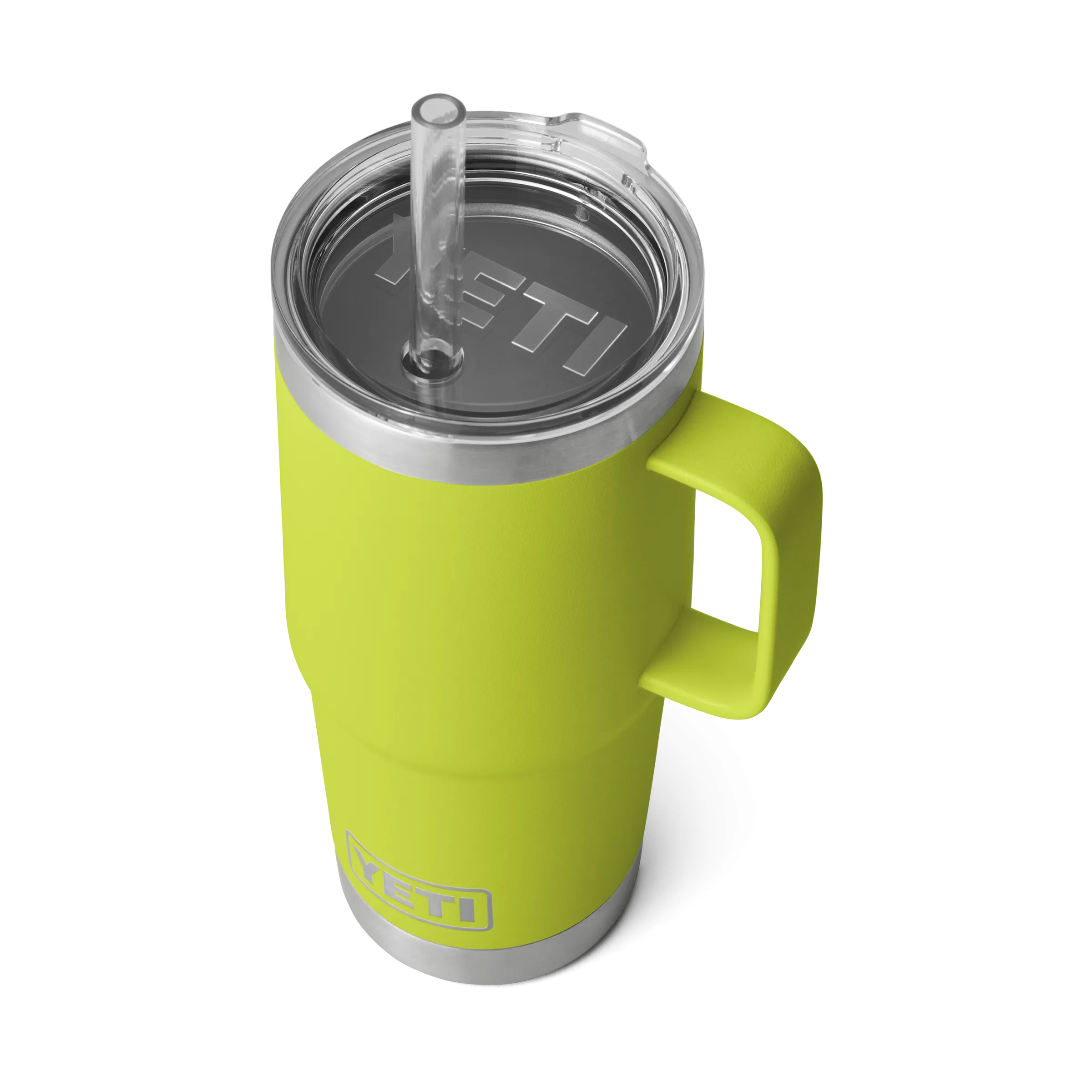 Yeti Rambler 25oz Mug With Straw Lid - Chartreuse